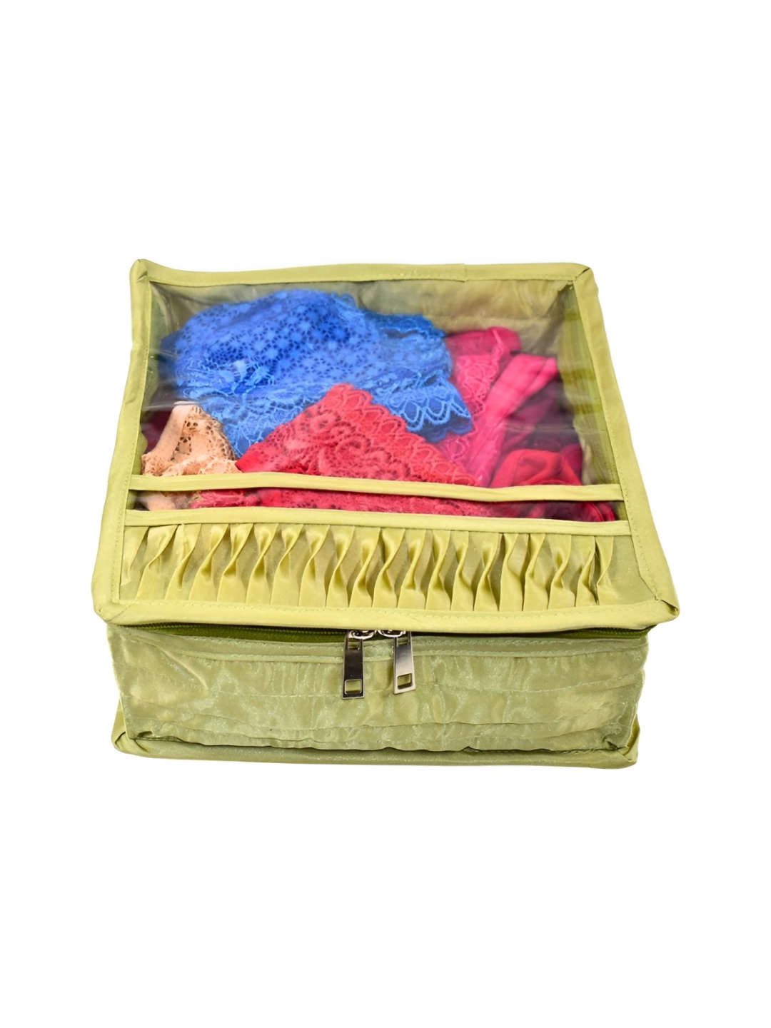 

Ajabh Green Water Resistant Multi-Utility Undergarment Satin Cloth Organisers