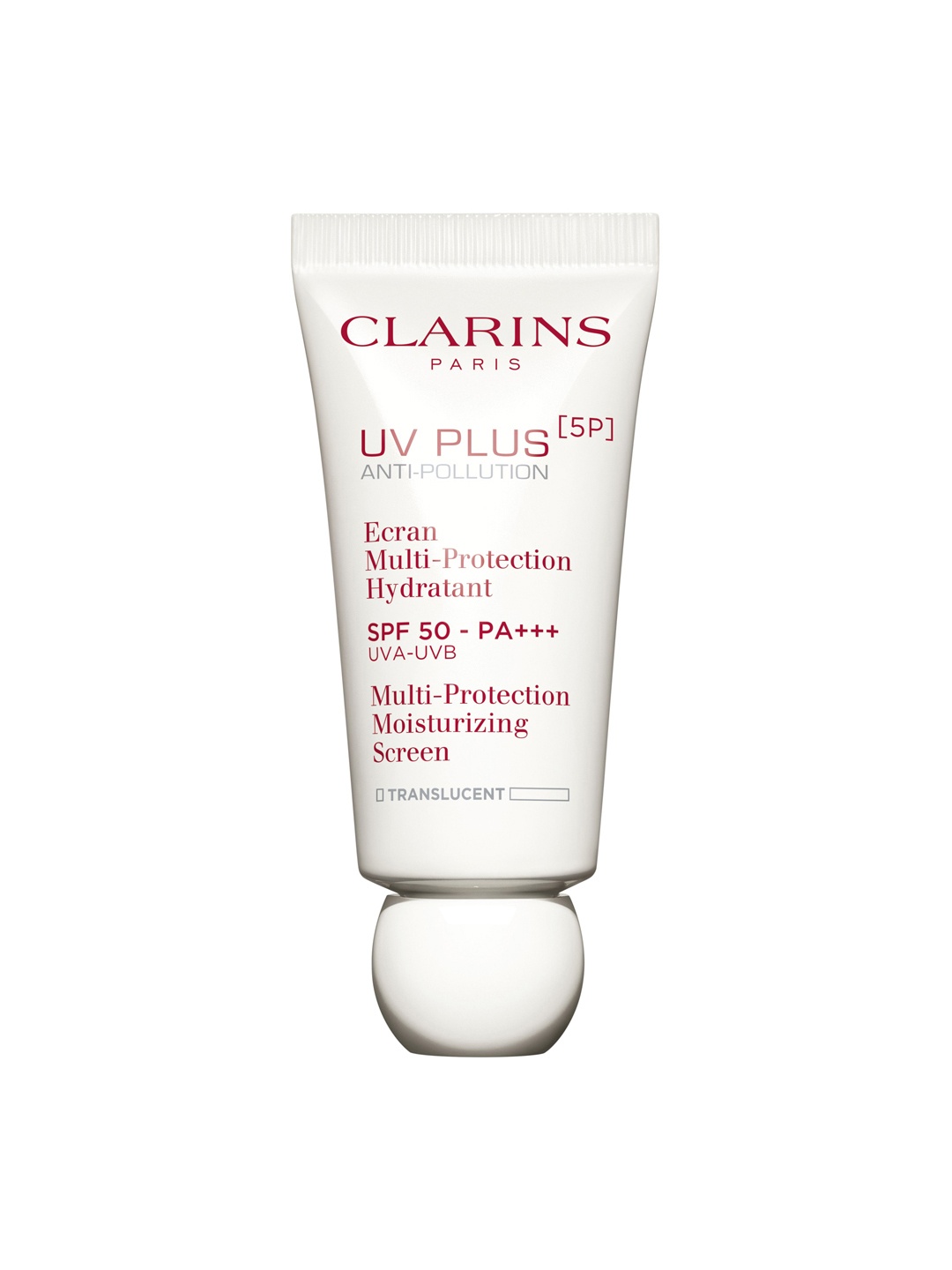 

CLARINS UV Plus [5P] Anti-Pollution SPF50 PA+++ Tinted Sunscreen 30ml - Translucent, White