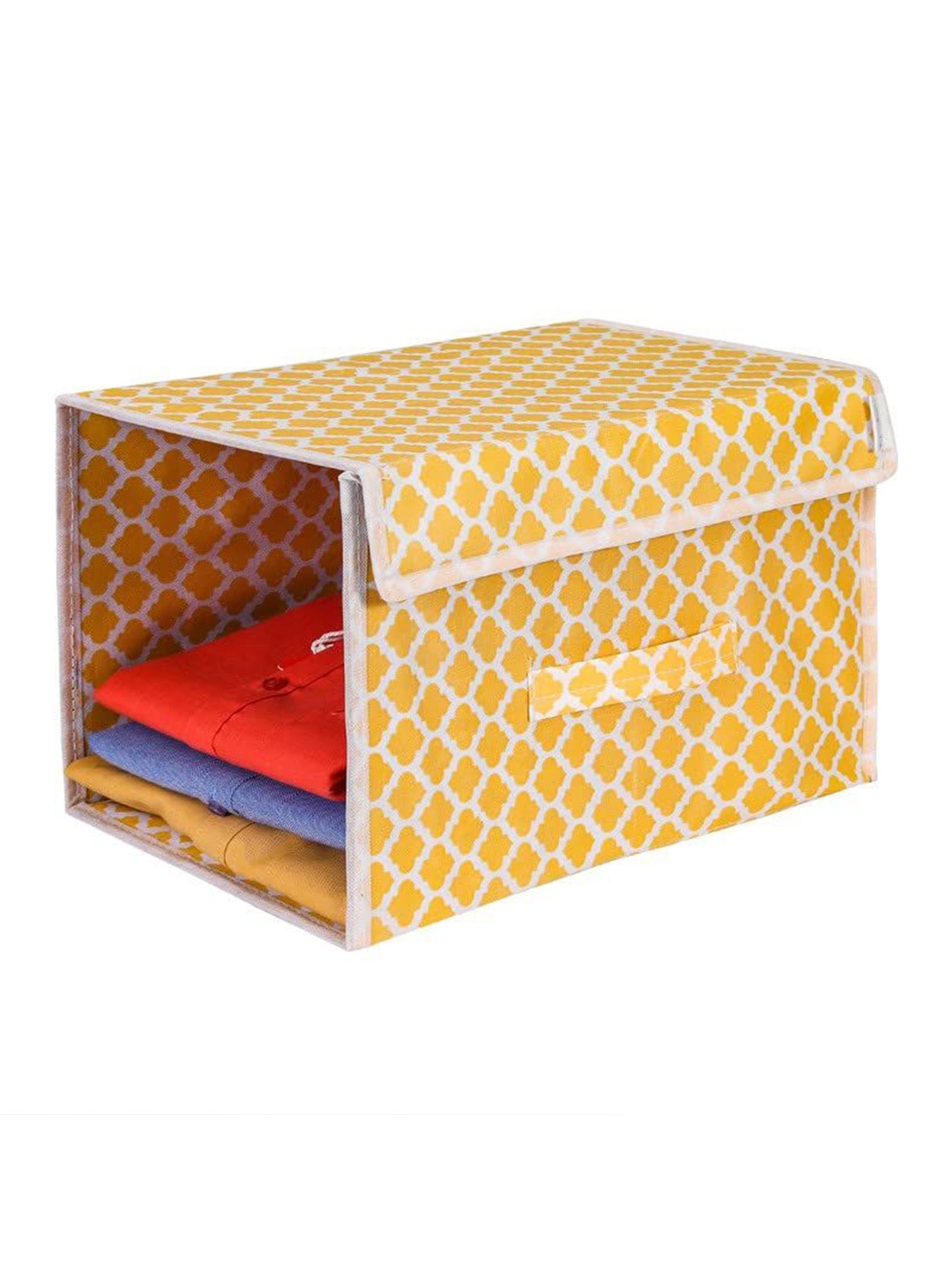 

prettykrafts Yellow & White Multi-Utility Organisers