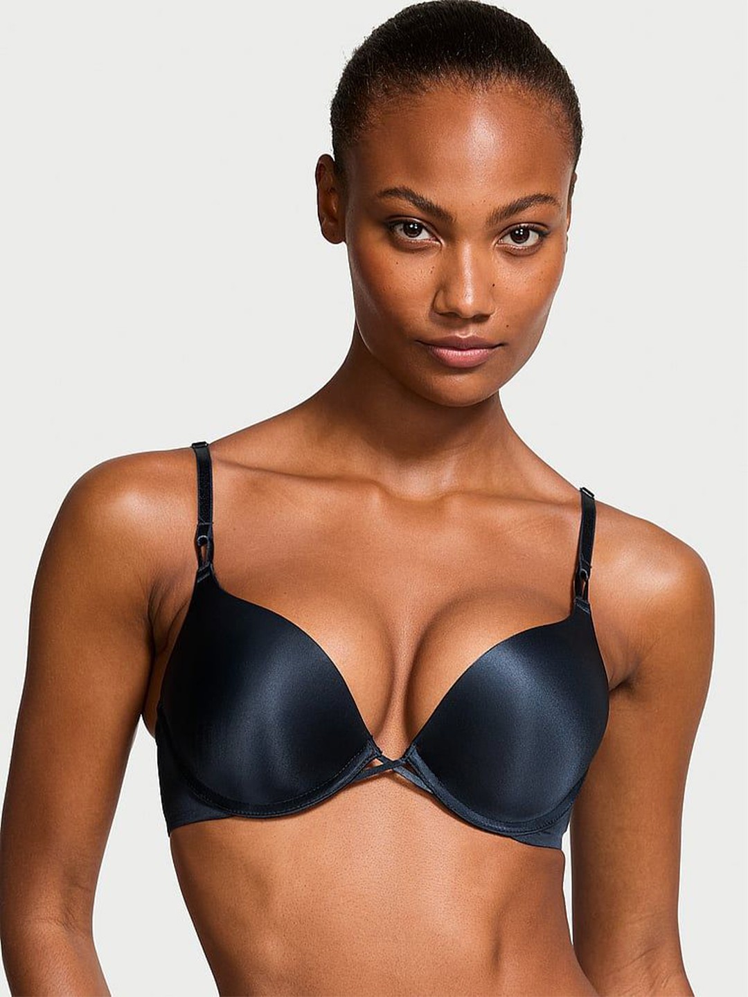 

Victoria's Secret Bra Medium Coverage Underwired Heavily Padded, Blue