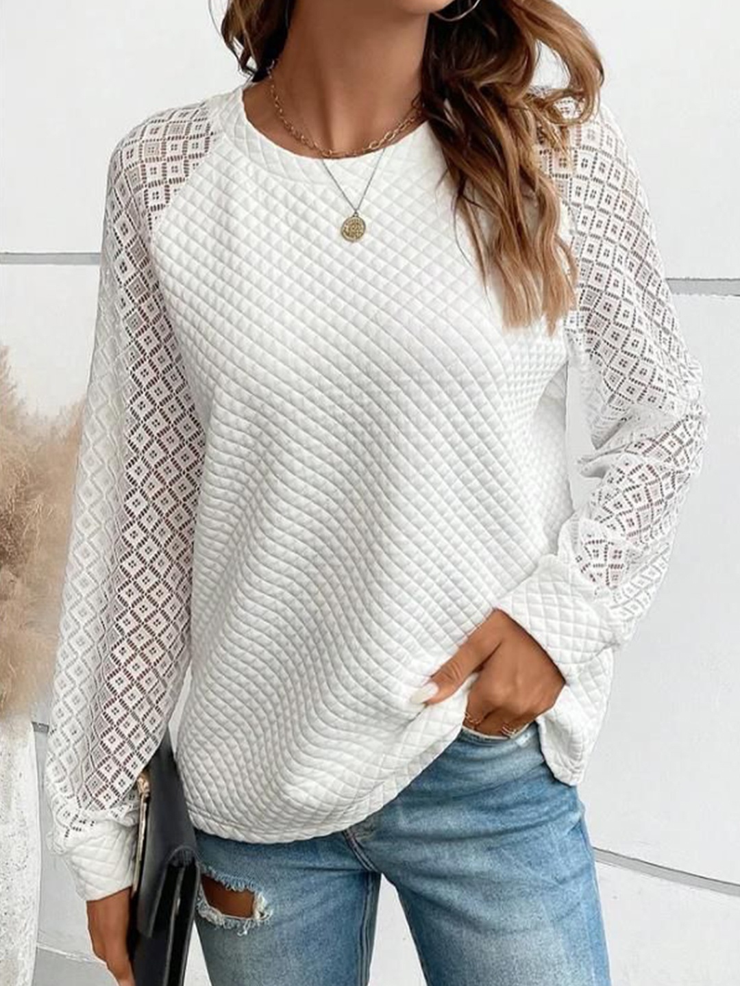 

StyleCast Women Sweatshirt, White