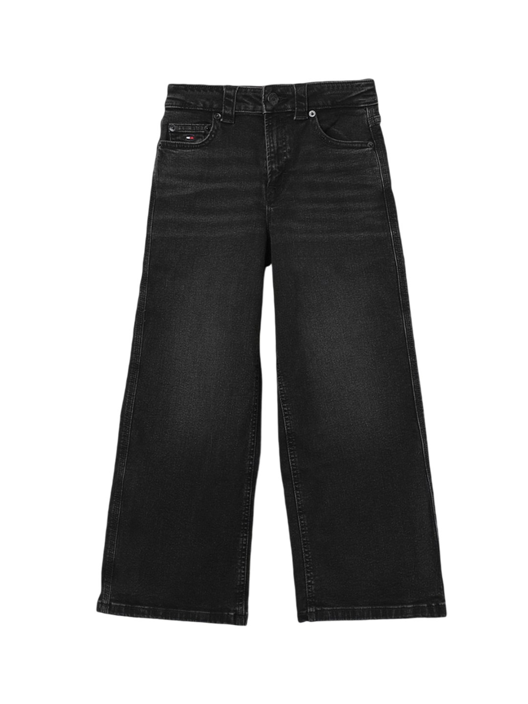 

Tommy Hilfiger Girls Relaxed Fit Jeans, Black