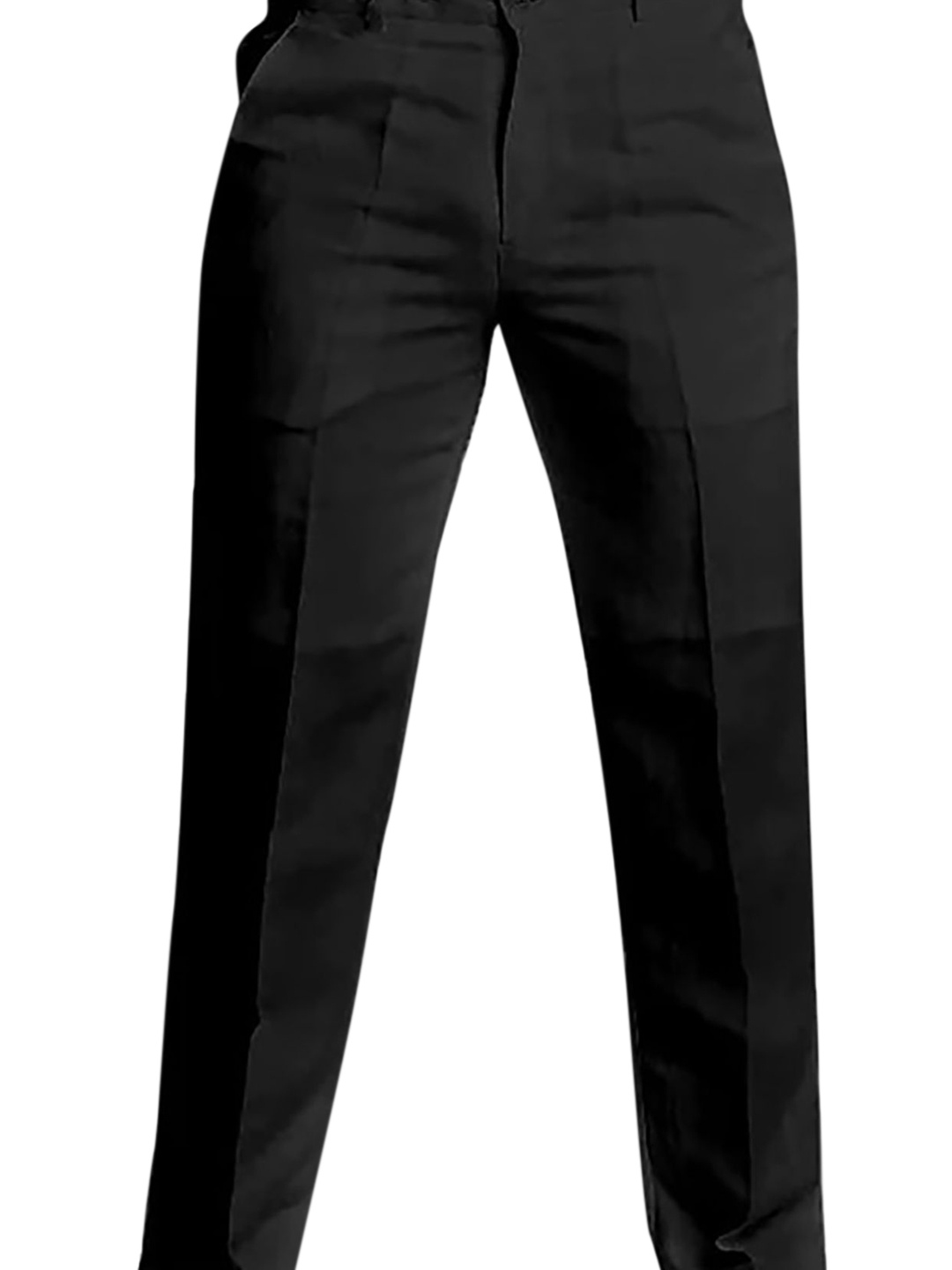 

StyleCast x Revolte Men Mid-Rise Regular Fit Formal Trouser, Black