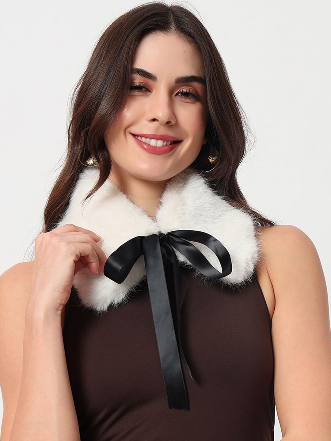 

Beau Design Women Scarf, Off white