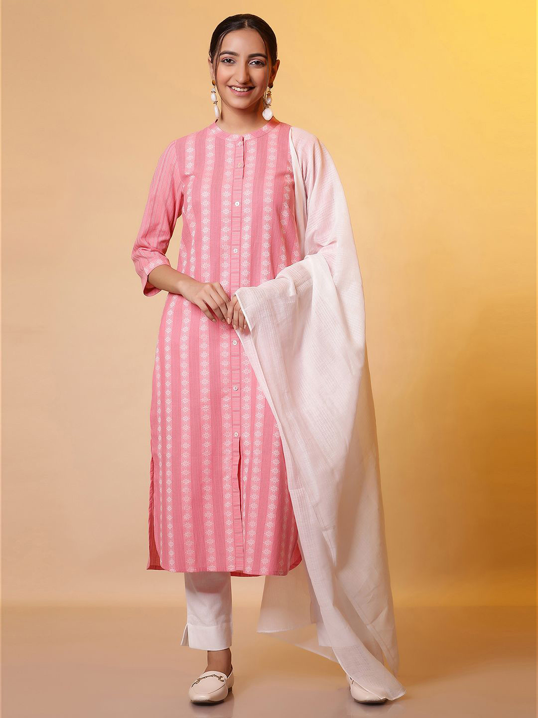 

AURELIA Dupatta, White