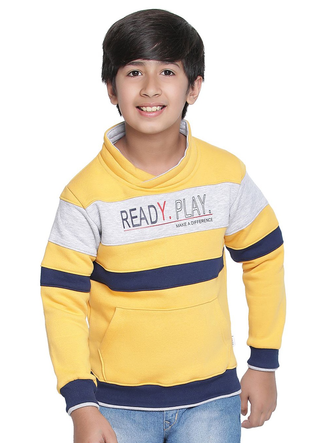 

SPYBY Boys Sweatshirt, Yellow