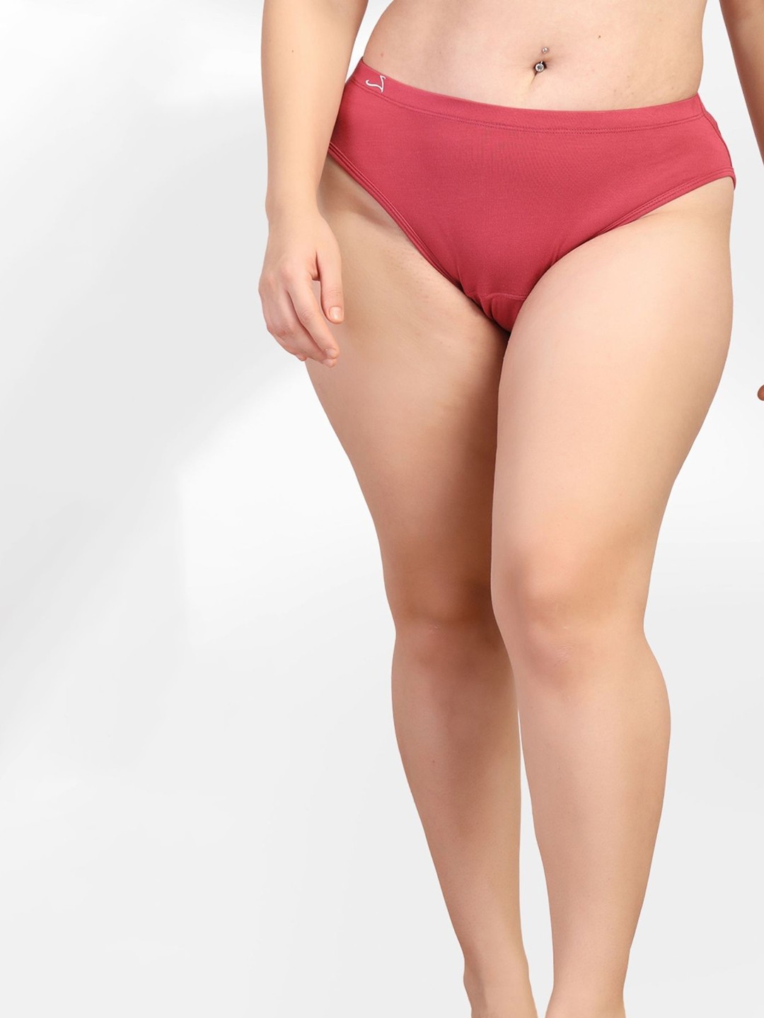 

House Of Zelena Quick Dry Maternity Briefs ZLIWP005, Red