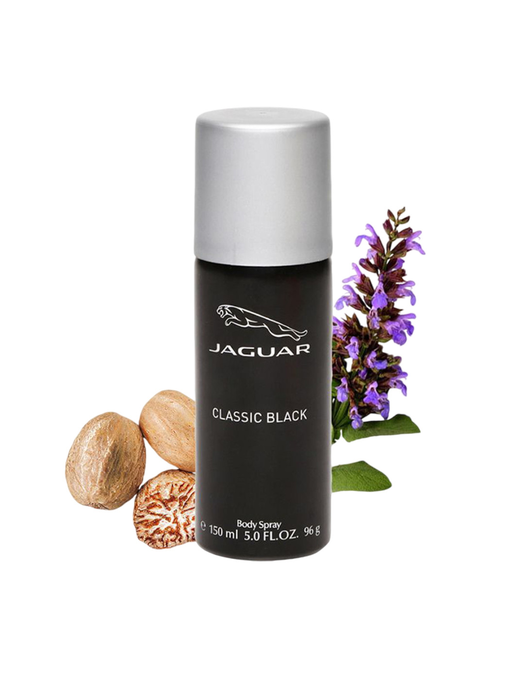 

JAGUAR Set Of 4 Classic Black Deodorant Spray - 150ml Each, Transparent