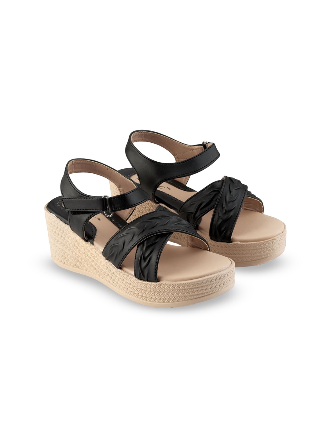 

MOSAC Platform Sandals, Black