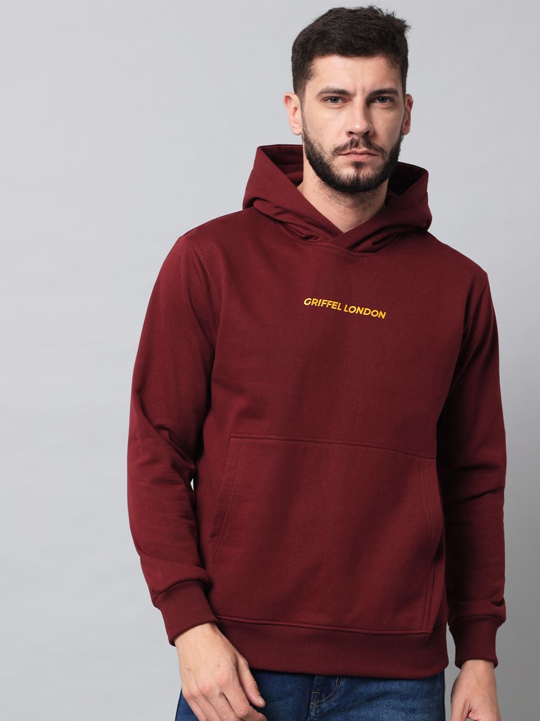 

GRIFFEL Men Sweatshirt, Maroon