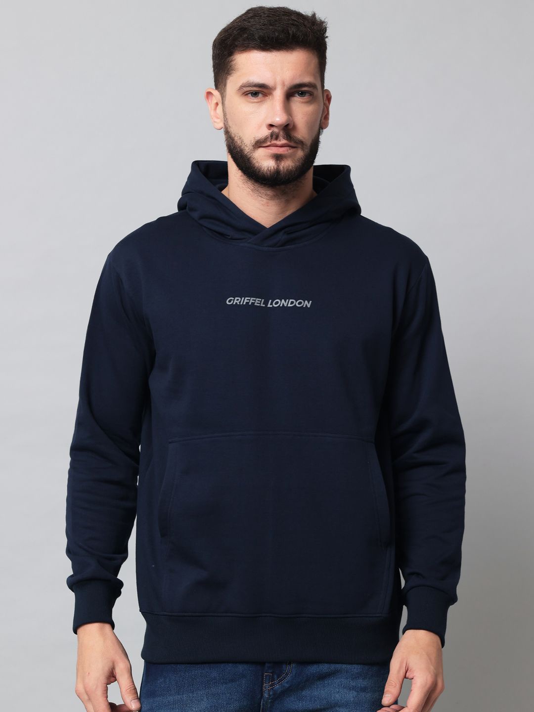 

GRIFFEL Men Sweatshirt, Navy blue