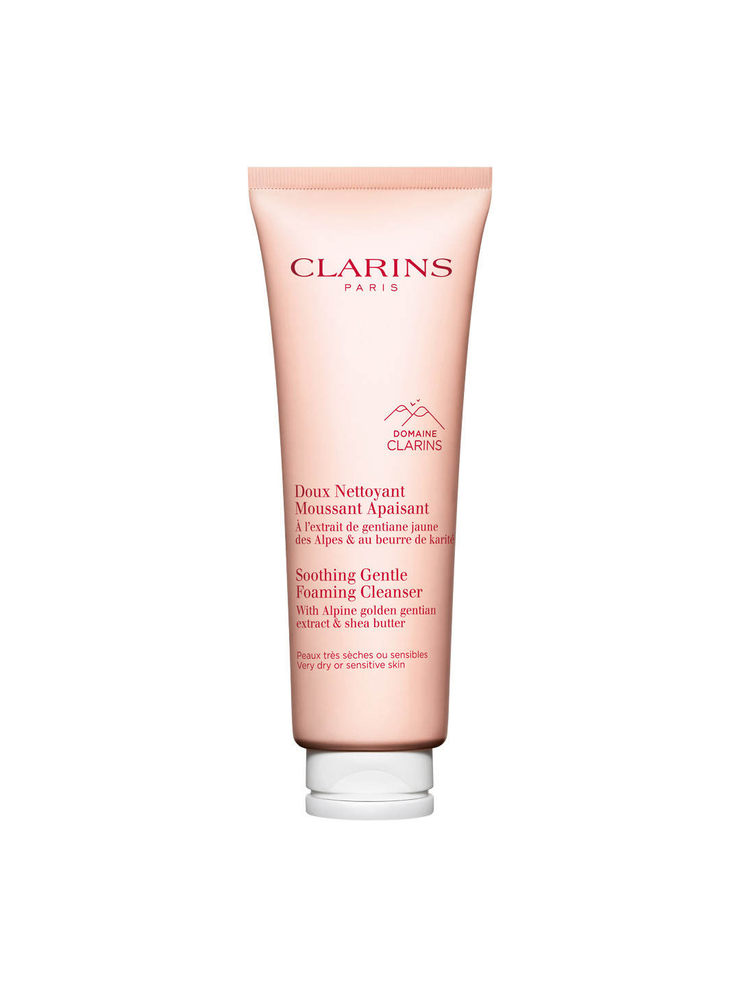 

CLARINS Soothing Gentle Foaming Cleanser with Alpine Golden Gentian & Shea Butter - 125ml, Nude
