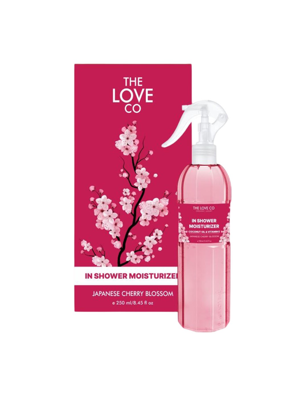 

The Love Co In Shower Moisturizer Japanese Cherry Blossom- 250ml, White
