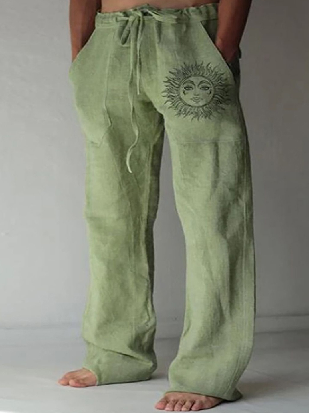

StyleCast x Revolte Men Trousers, Green