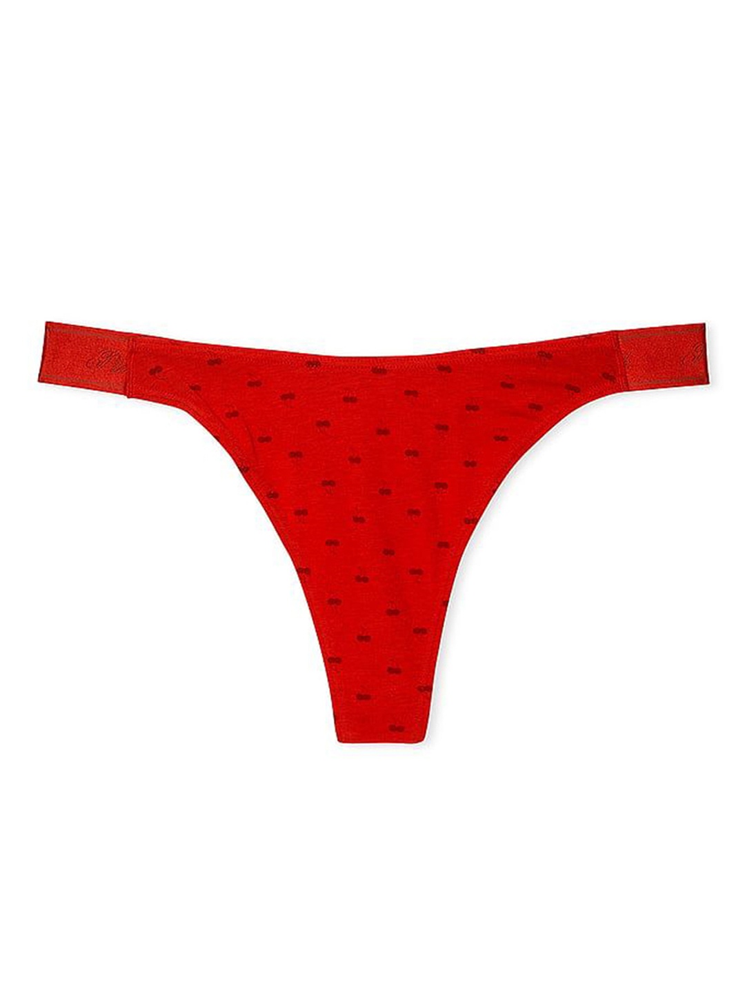 

Victoria's Secret Women High-Leg Low-Rise Thong Briefs, Red