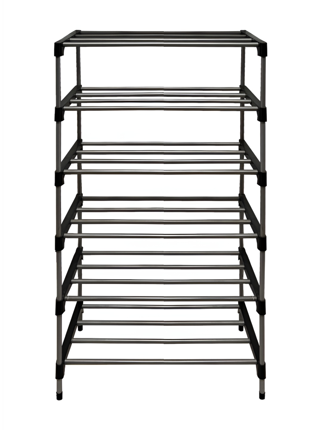 

Urban Choice Black 5-Tier Rectangular Shoes Rack