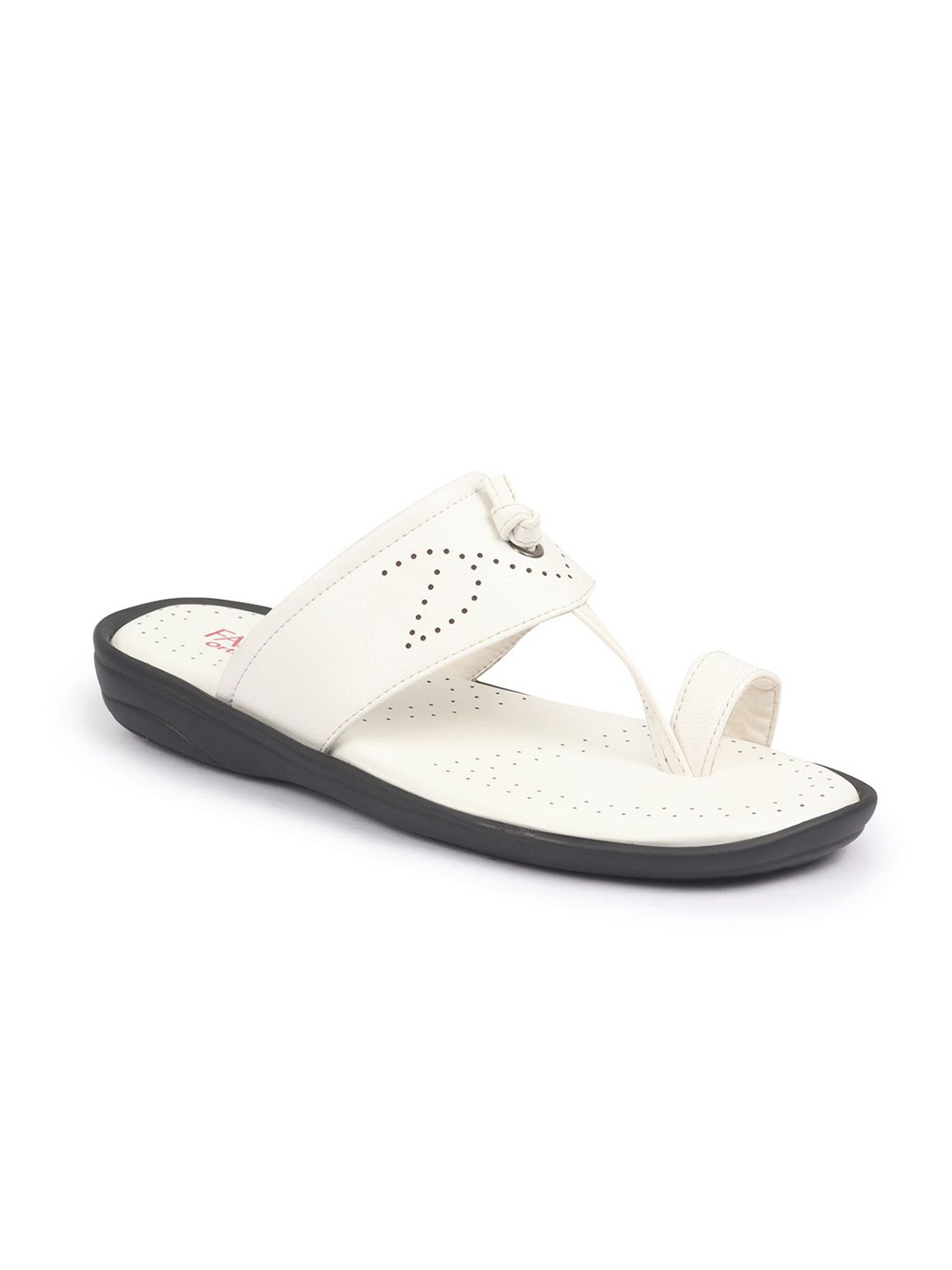 

FAUSTO Men PU Comfort Sandals, White