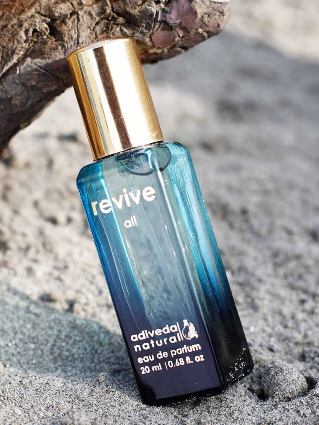 

Adiveda Natural Revive Spicy Woody Musky Pocket EDP 100 ml Each, Blue