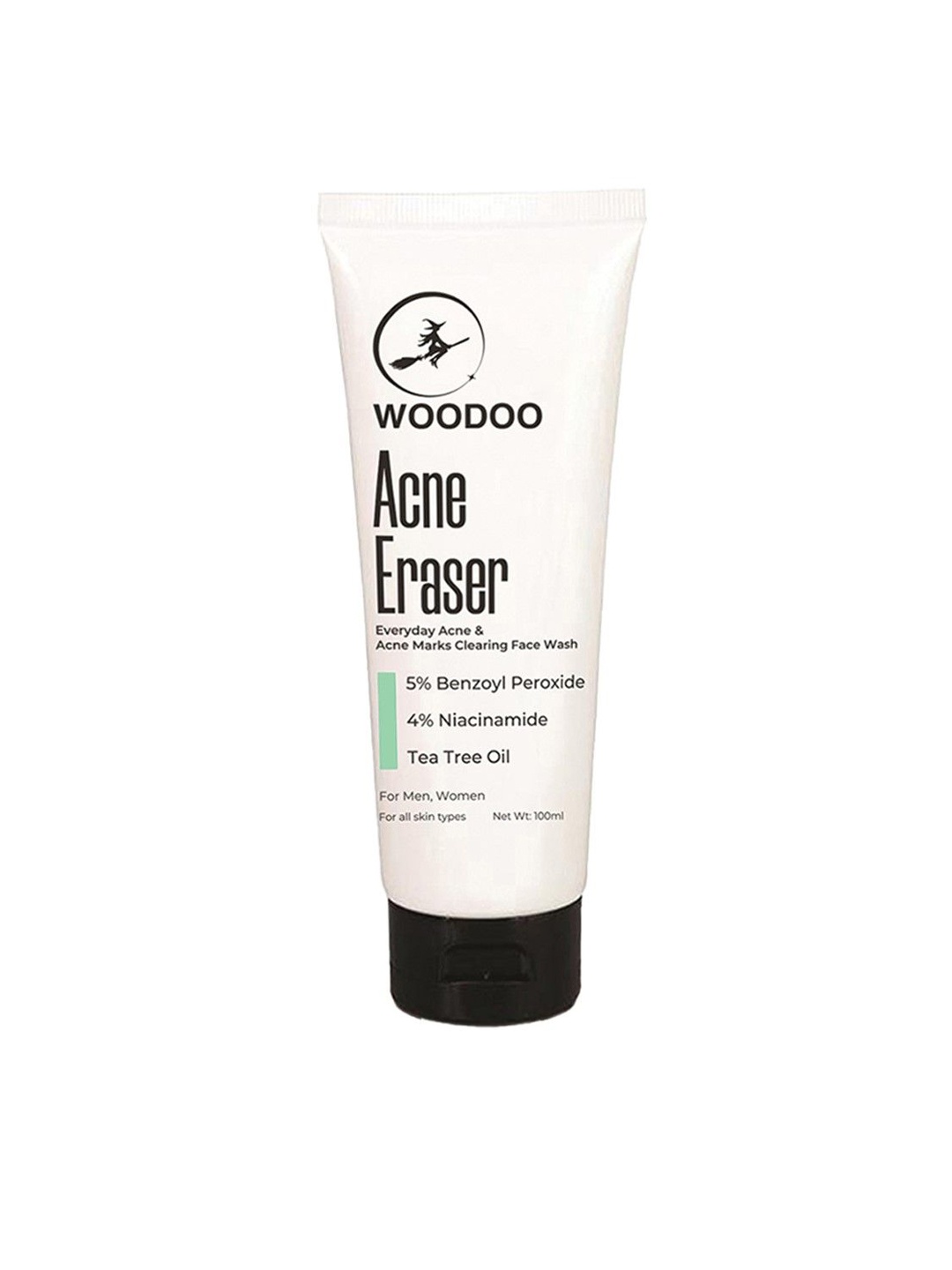 

Woodoo Acne Eraser Facewash With Niacinamide-100ml, White