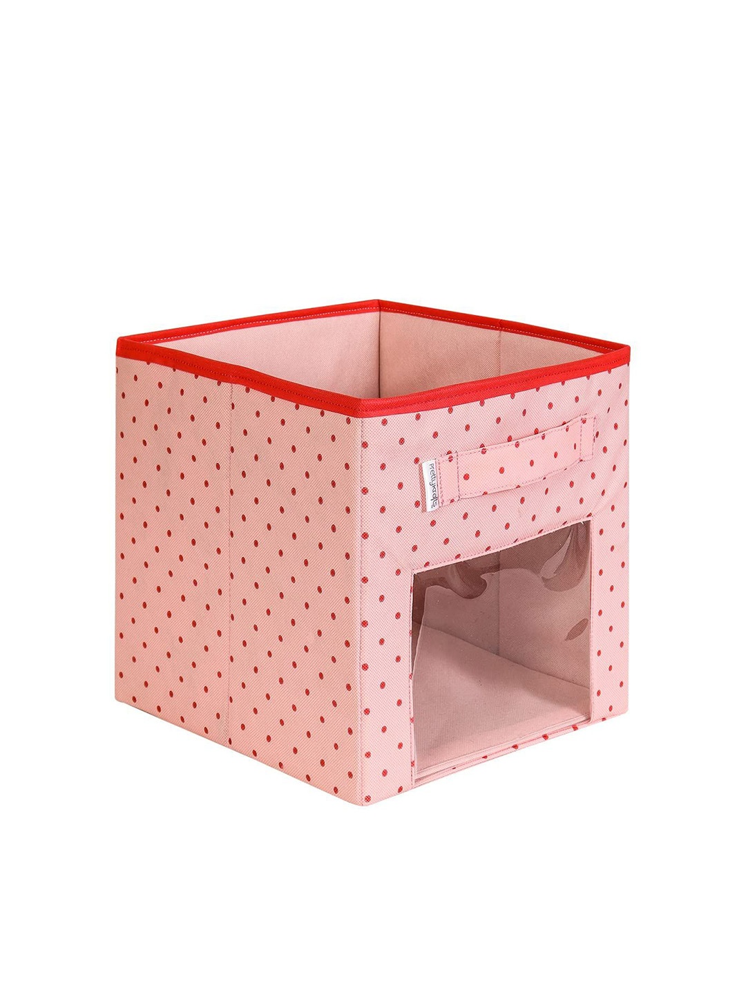 

prettykrafts Pink & Red Printed Reusable Multi-Utility Organisers