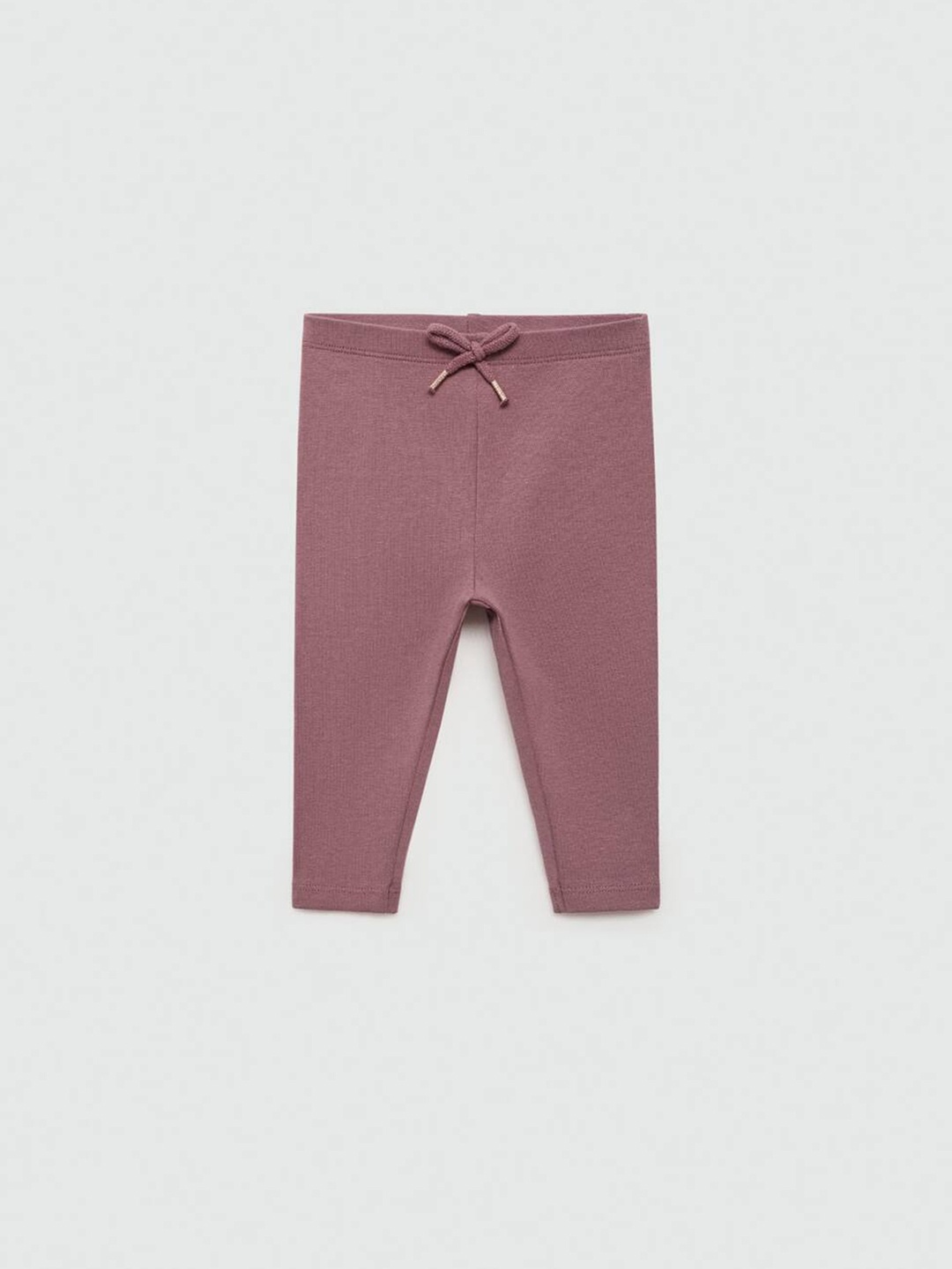 

Mango Kids Infant Girls Mid-Rise Straight Design Leggings, Mauve