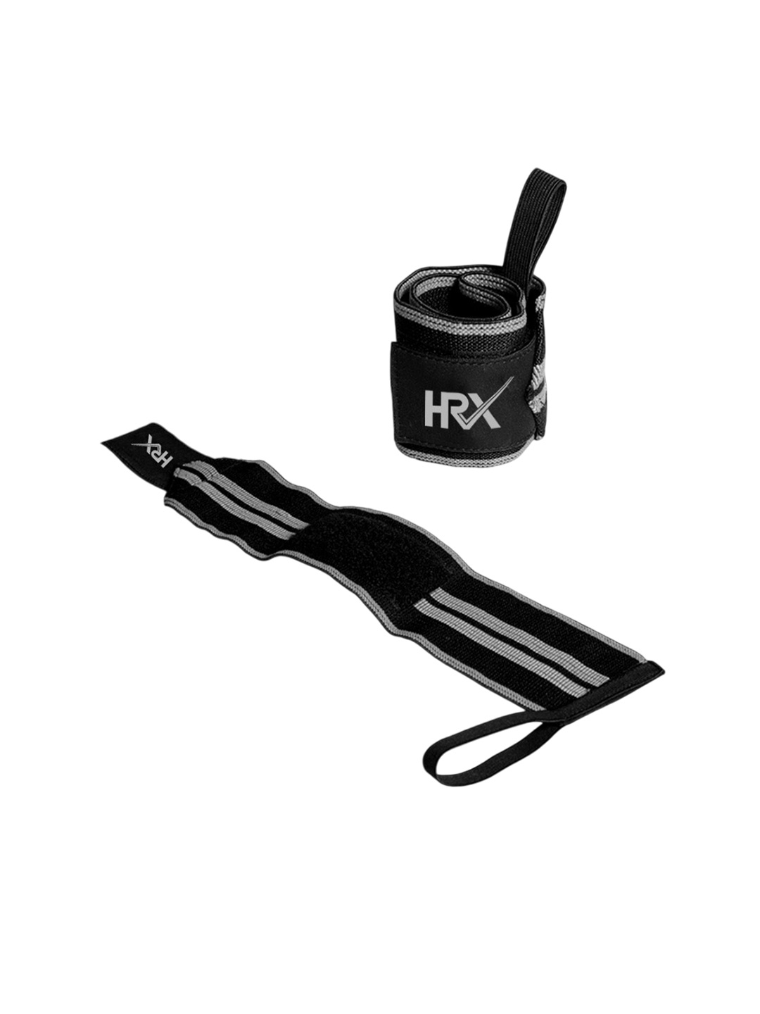 

HRX by Hrithik Roshan Set Of 2 Adjustable Wrist Support, Black