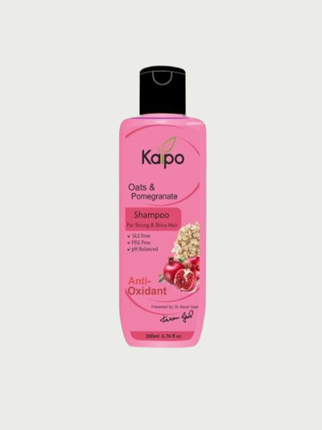 

keva Kaipo Oats & Pomegranate Shampoo - 200 ml, Rose gold