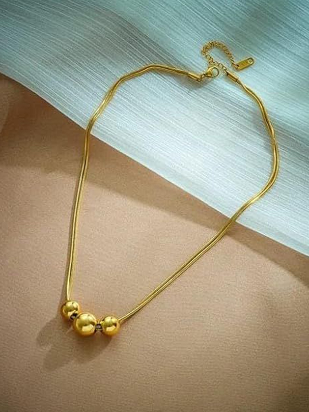 

DIVASTRI Gold-Plated Anti-tarnish Necklace