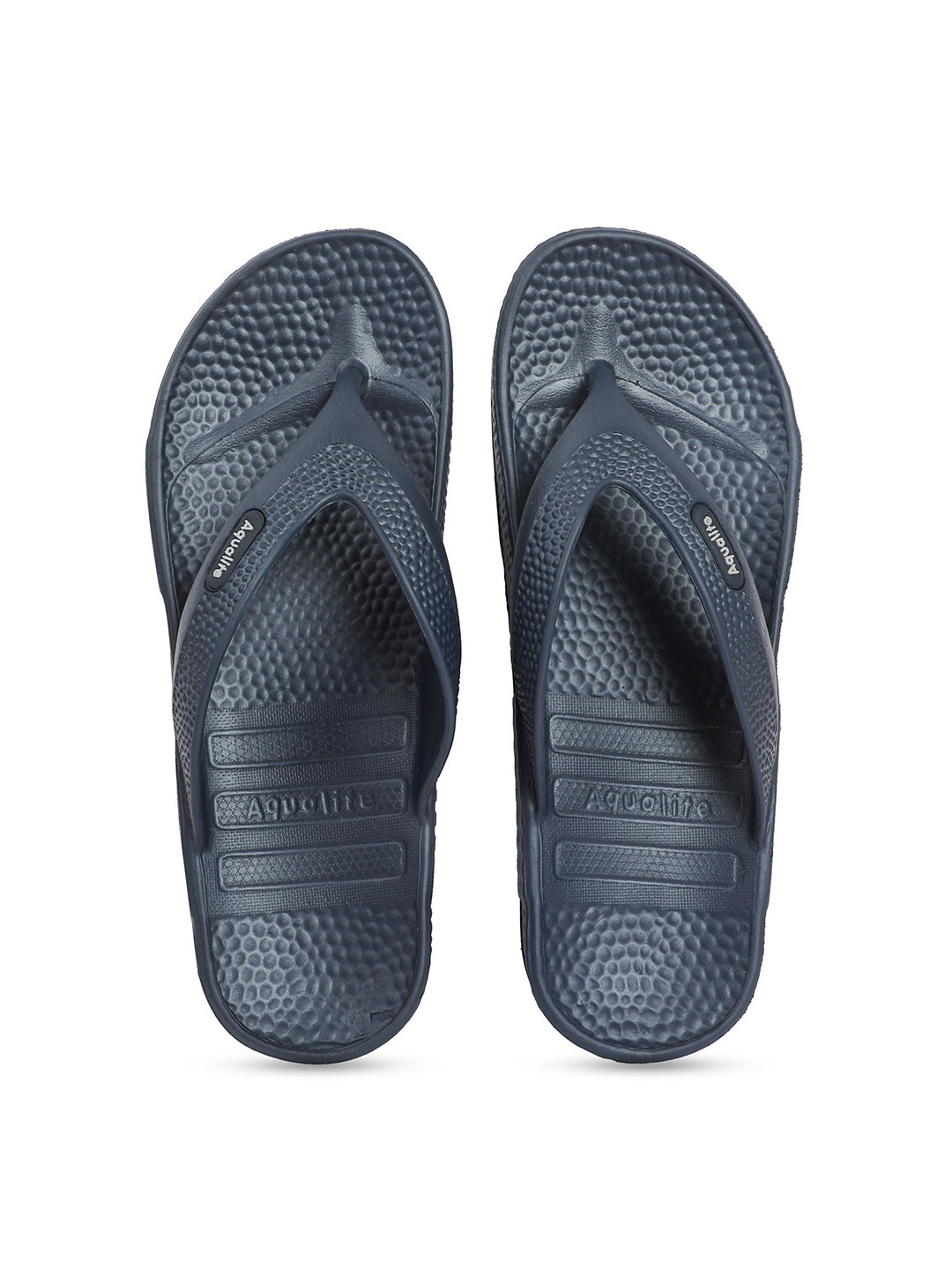 

Aqualite Men Thong Flip-Flops, Navy blue