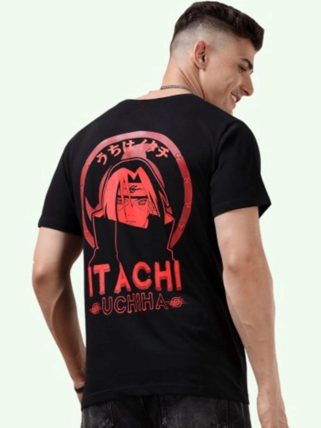 

Entertainment Store Naruto Itachi Black T Shirt