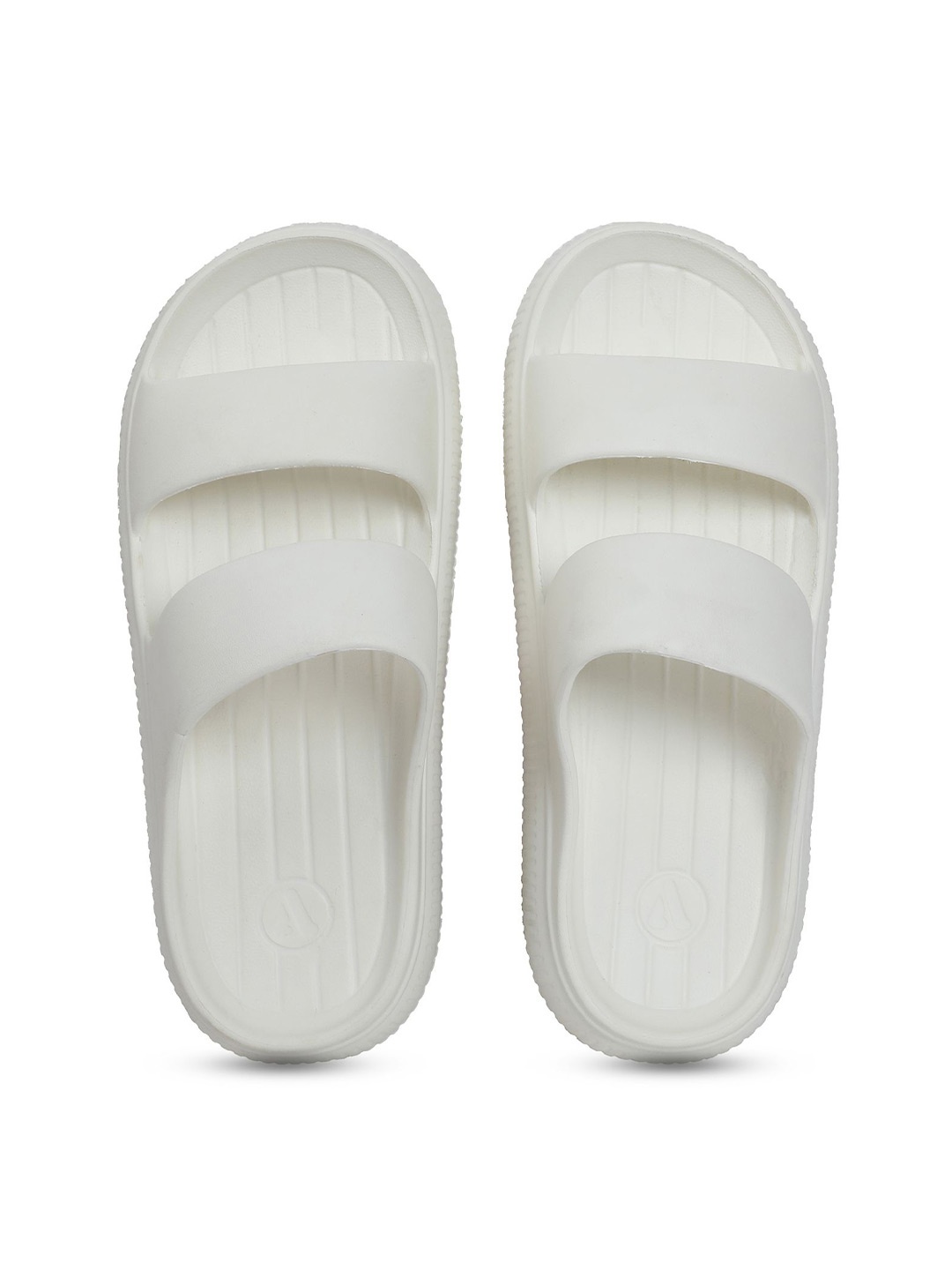 

Aqualite Men Sliders, White