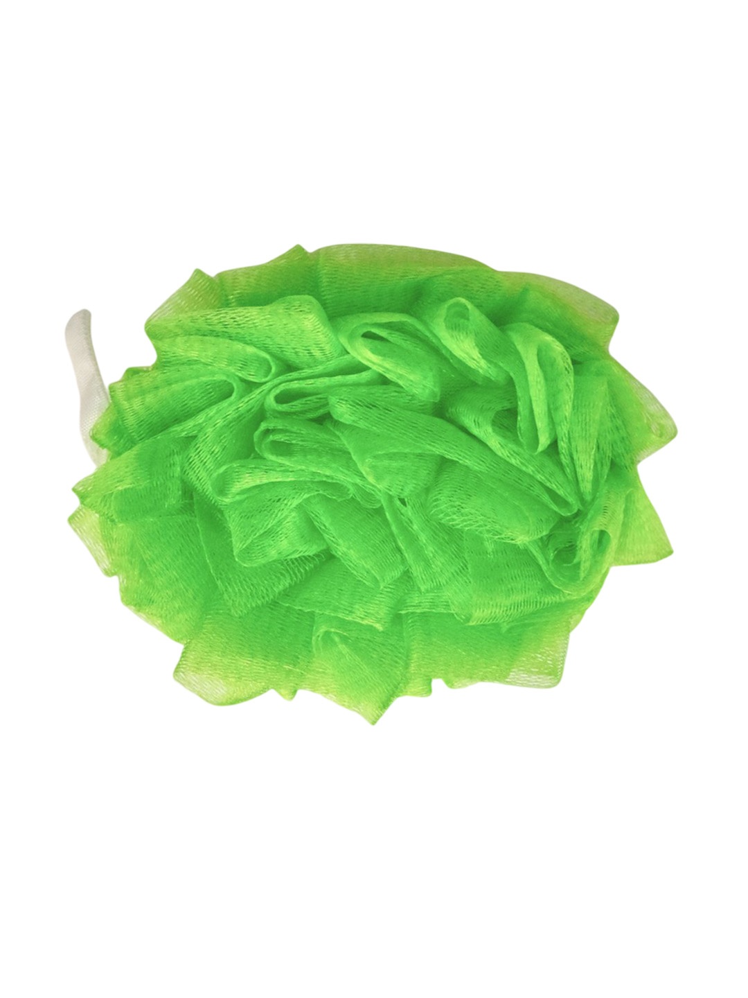 

CareDone Soft Luxury Bathing Round Hand Loofah, Green