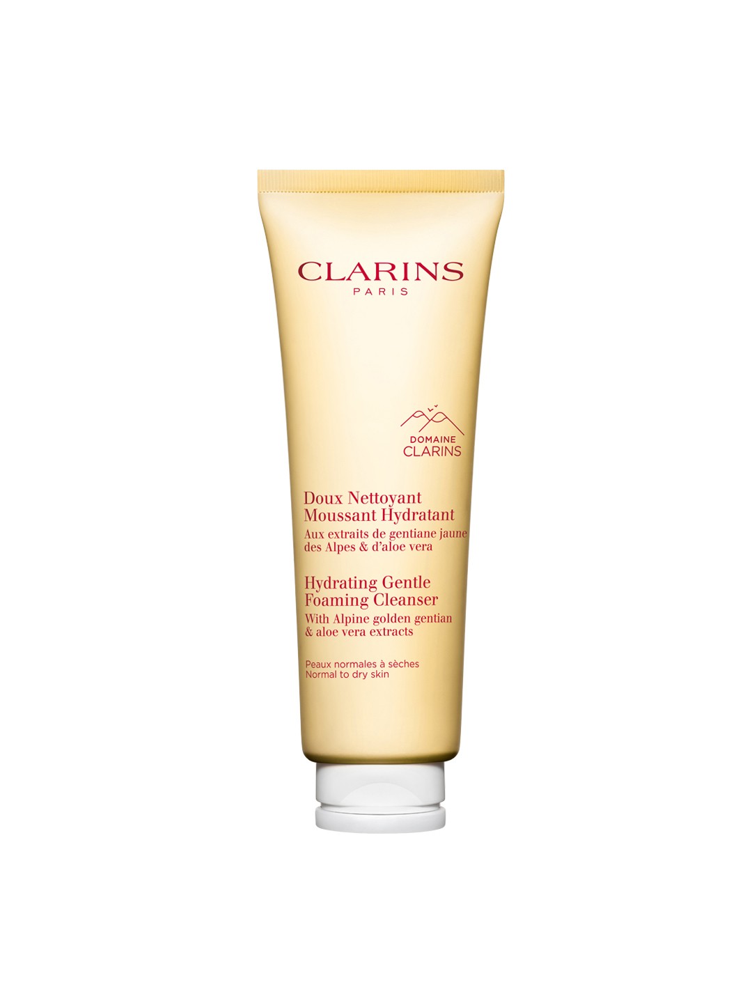 

CLARINS Hydrating Gentle Foaming Cleanser with Alpine Golden Gentian & Aloe Vera - 125ml, Beige