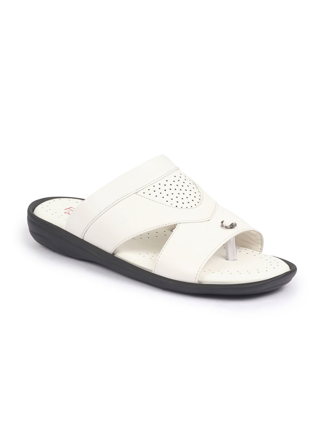 

FAUSTO Men PU Comfort Sandals, White