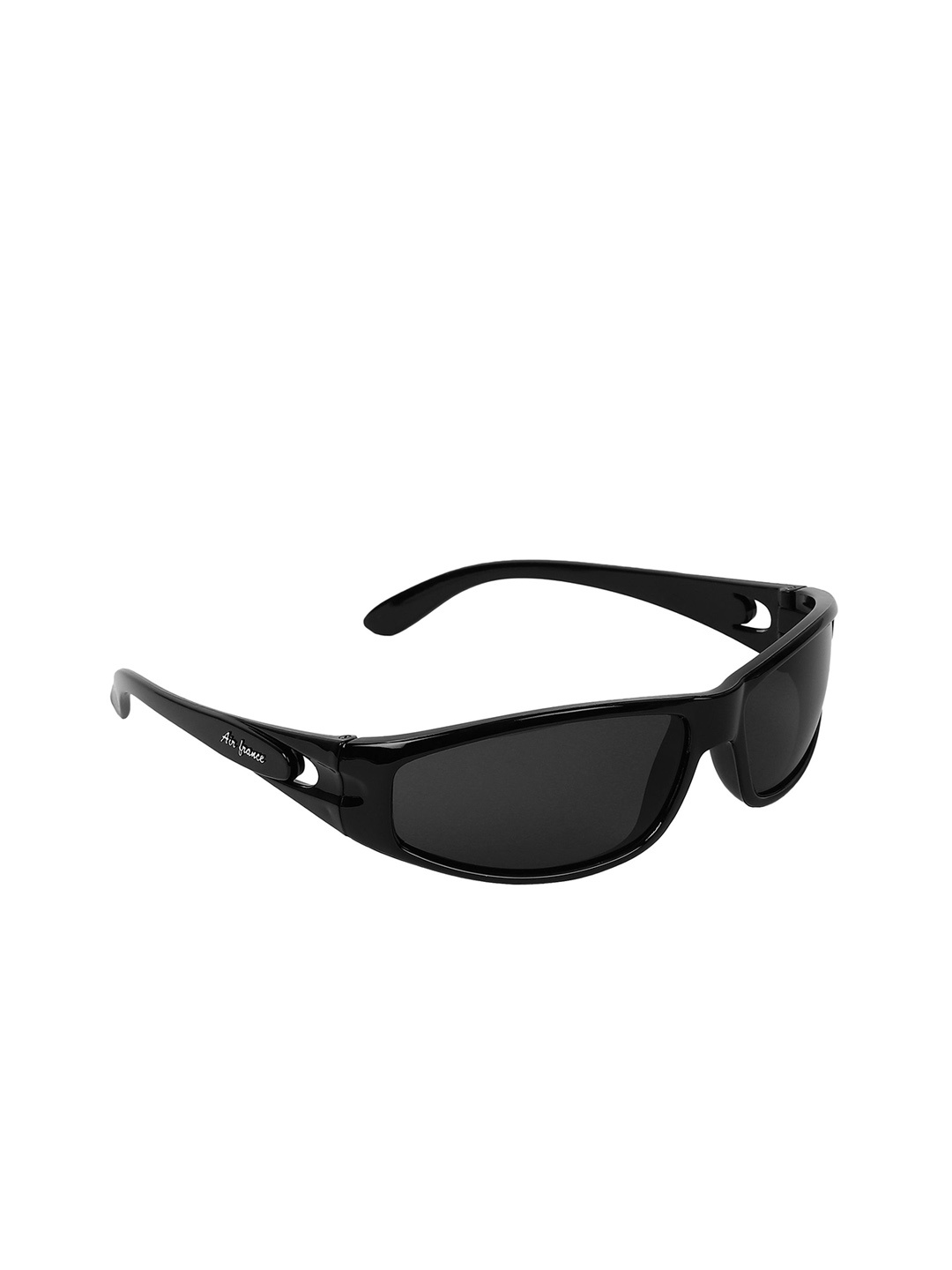 

GARTH Unisex Sports Sunglasses with UV Protected Lens, Black