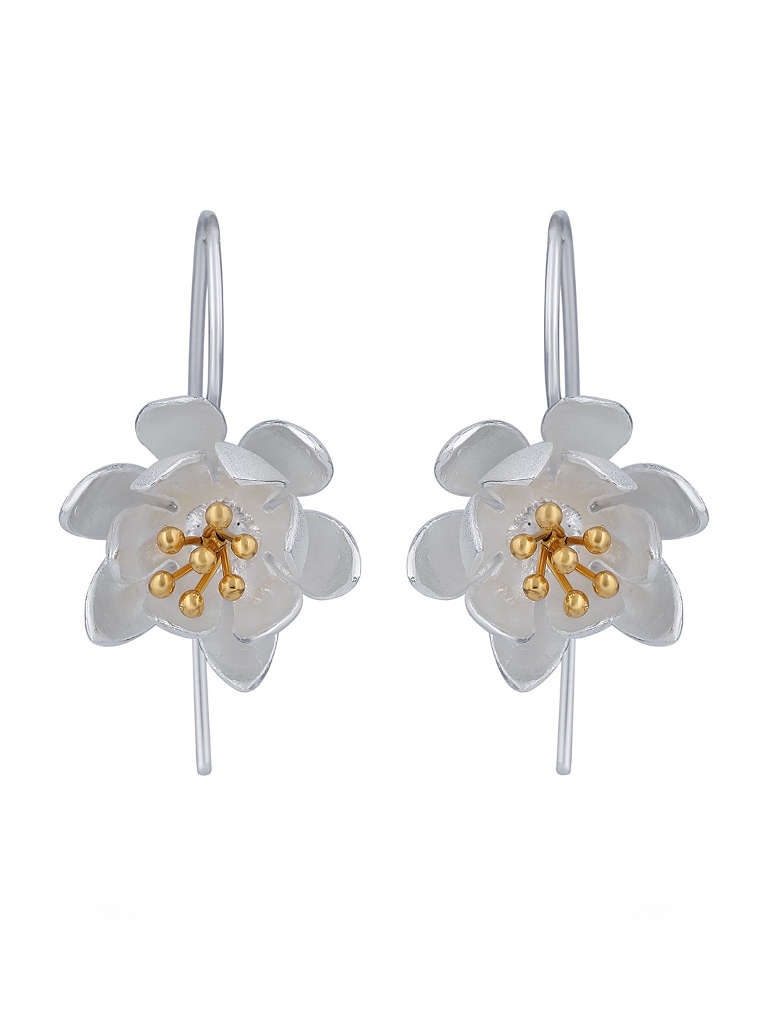 

DressBerry Contemporary Drop Earrings, Silver