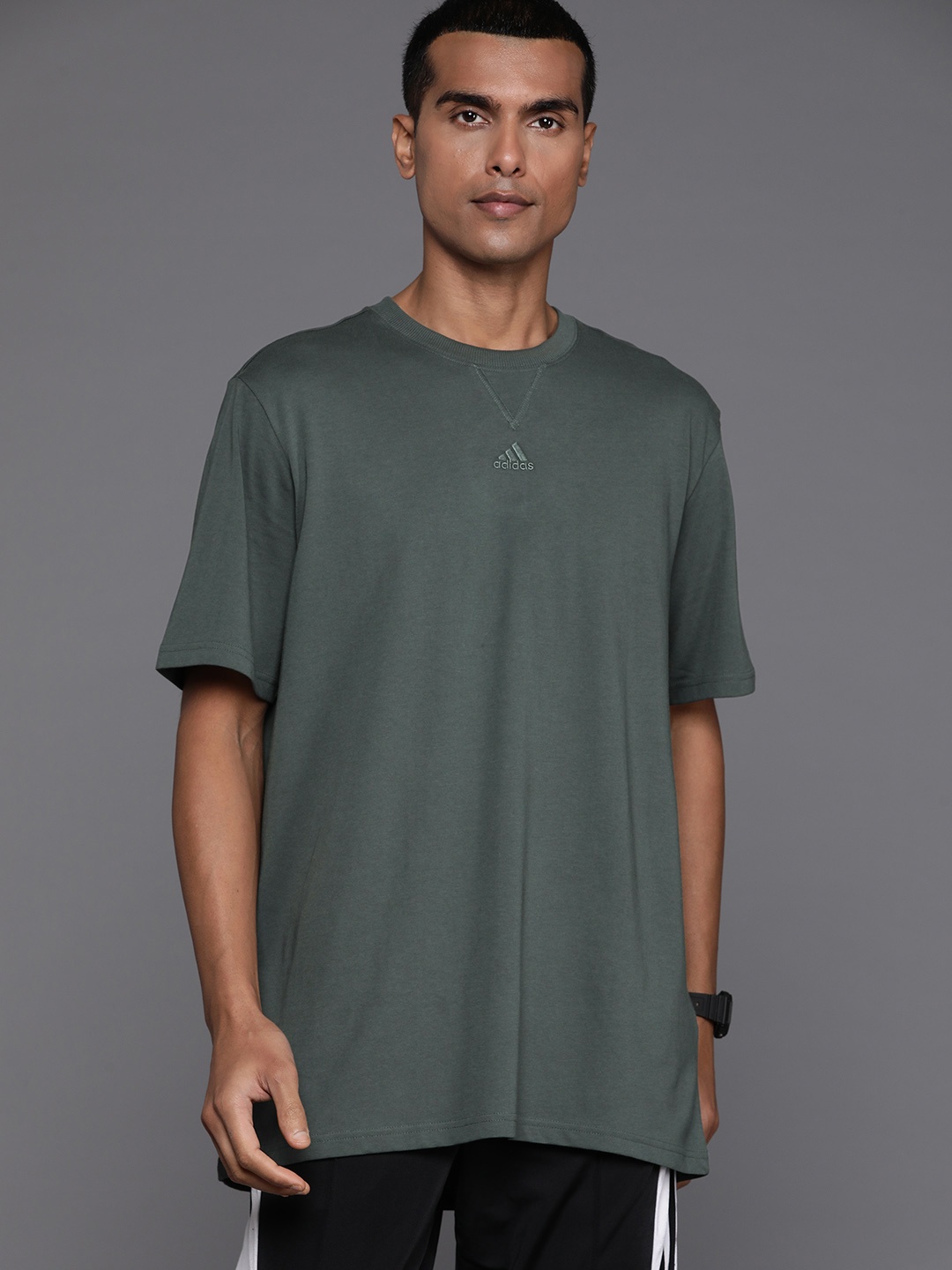 

ADIDAS Pure Cotton All SZN T-shirt, Olive