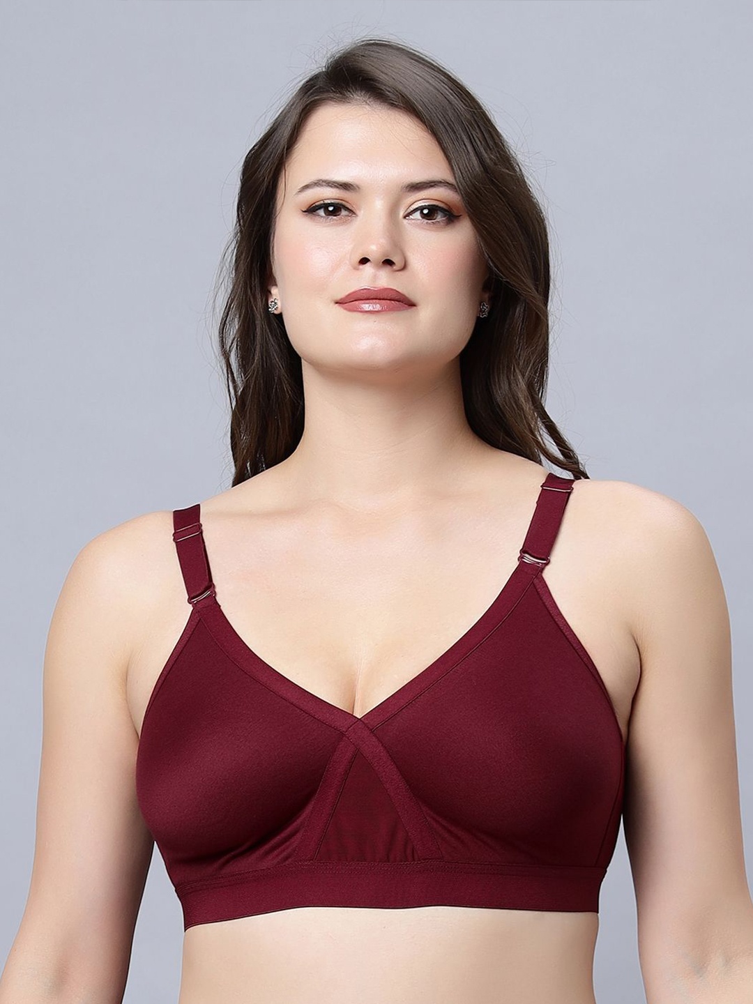 

In Care Bra Full Coverage, Maroon