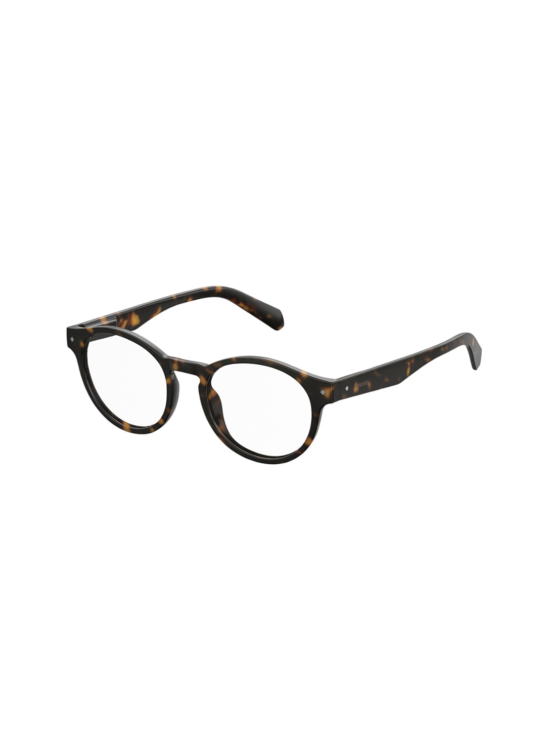 

Polaroid Unisex Oval Sunglasses, Transparent