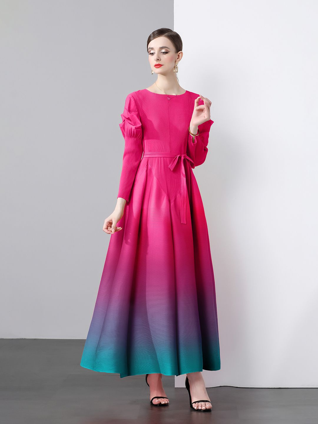 

JC Collection Women Ombre Maxi Dress, Rose