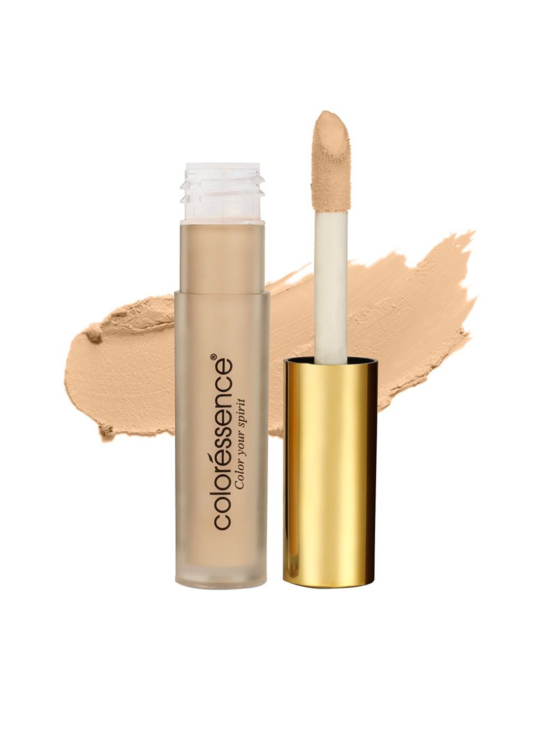 

Coloressence Total Concel Full Coverage Concealer-3.5ml Warm Sand -TC-4, Brown