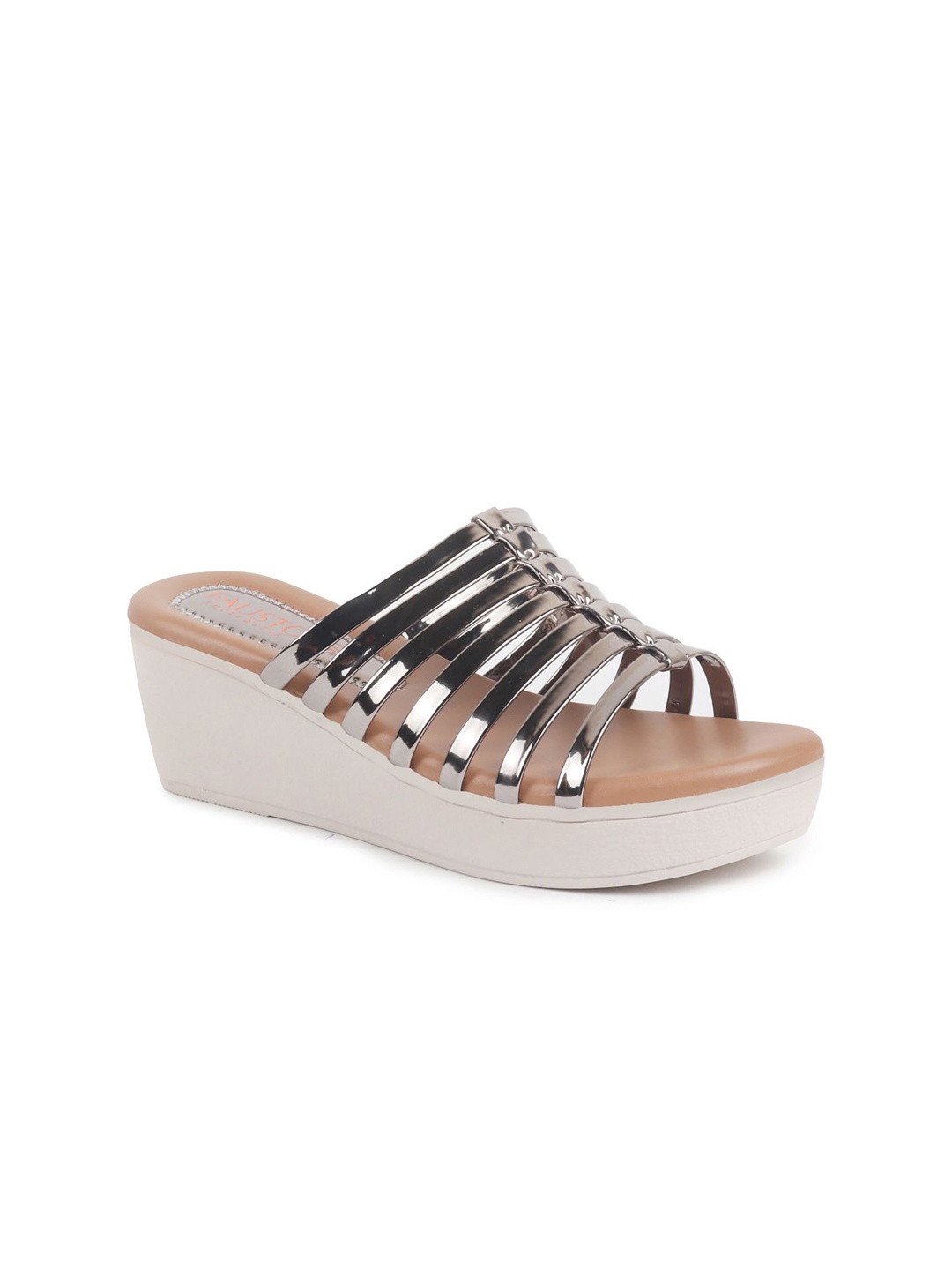 

FAUSTO PU Platform Sandals, Pink