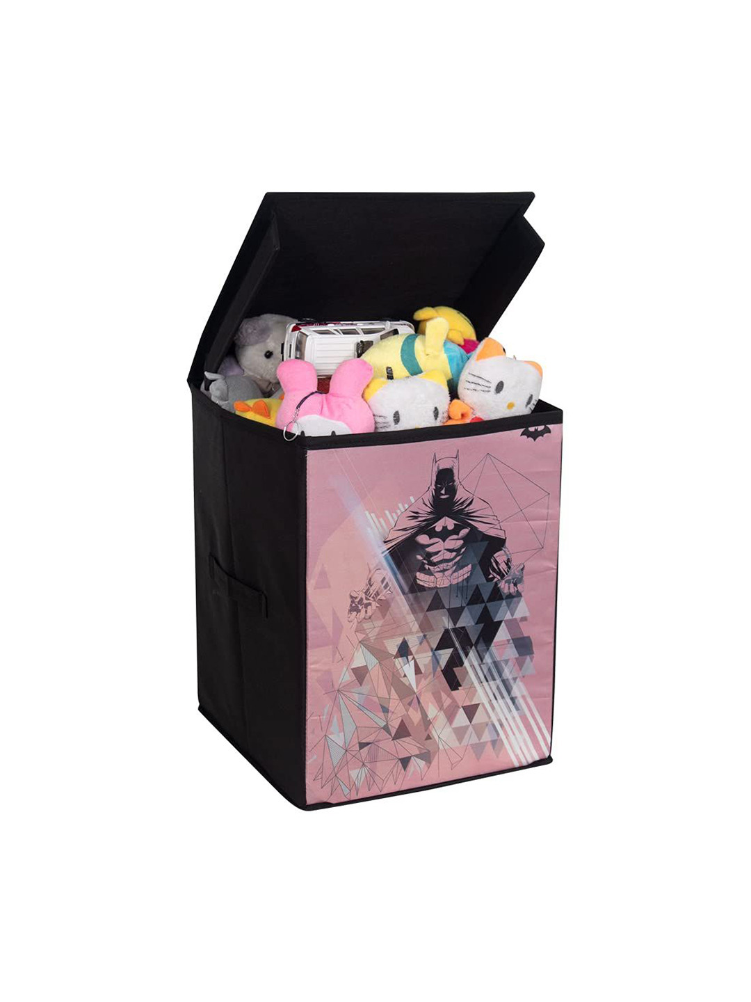 

prettykrafts Black & Pink Printed Reusable Multi-Utility Organisers