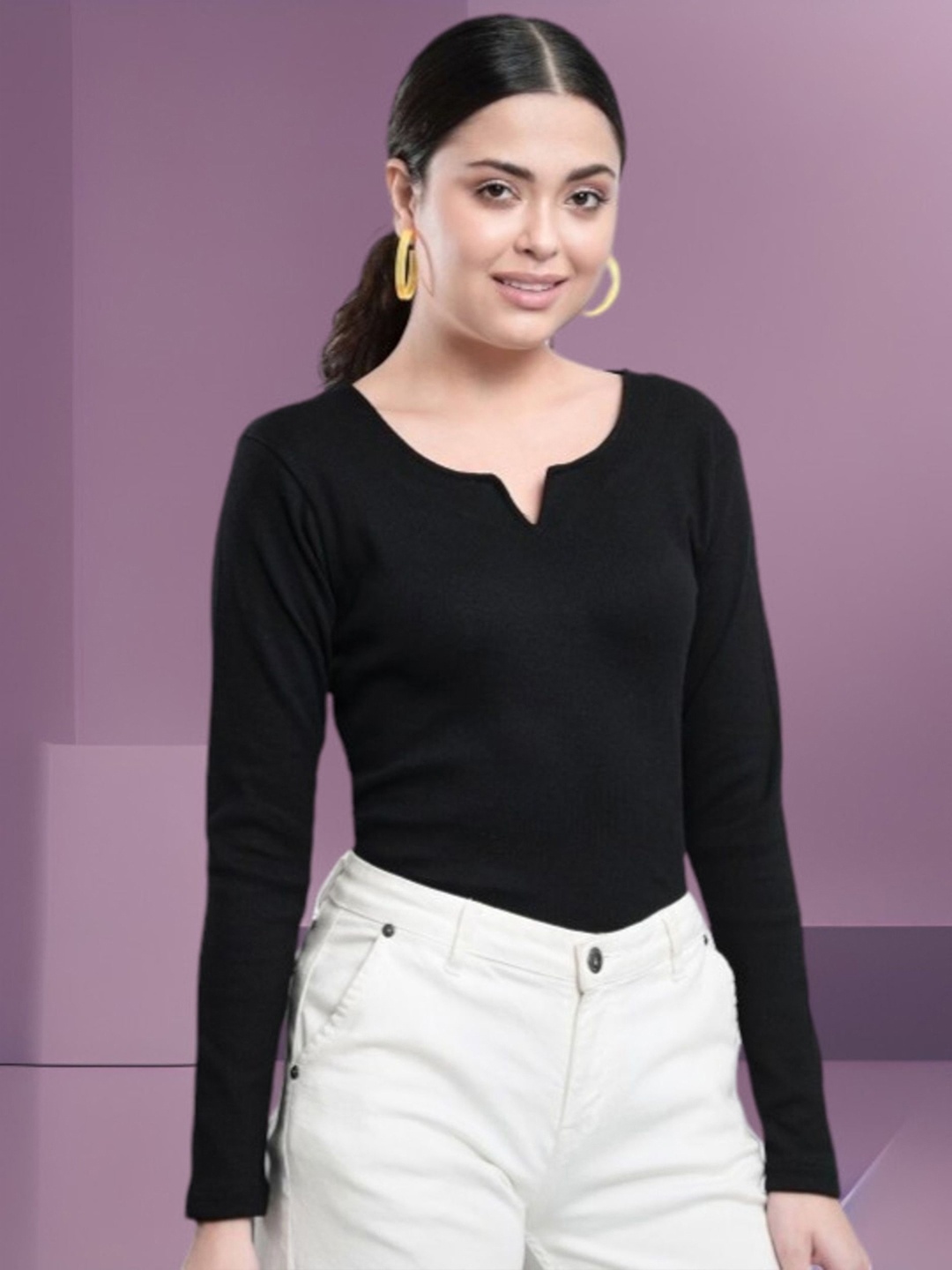 

Dream Beauty Fashion Top, Black