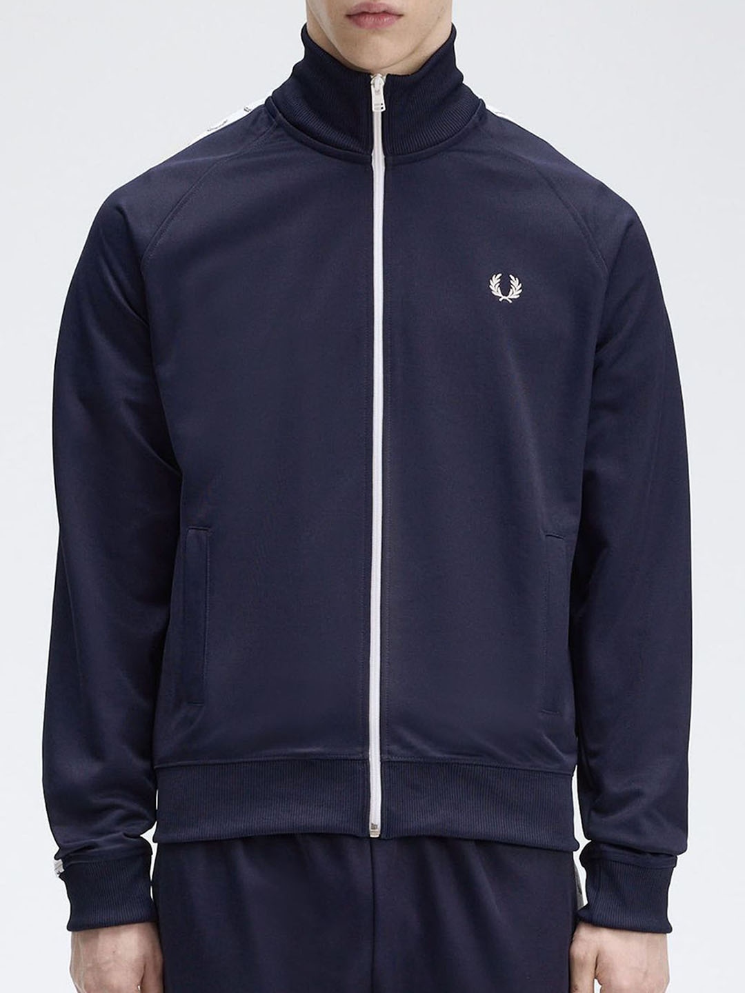 

Fred Perry Men Embroidered Jacket, Blue