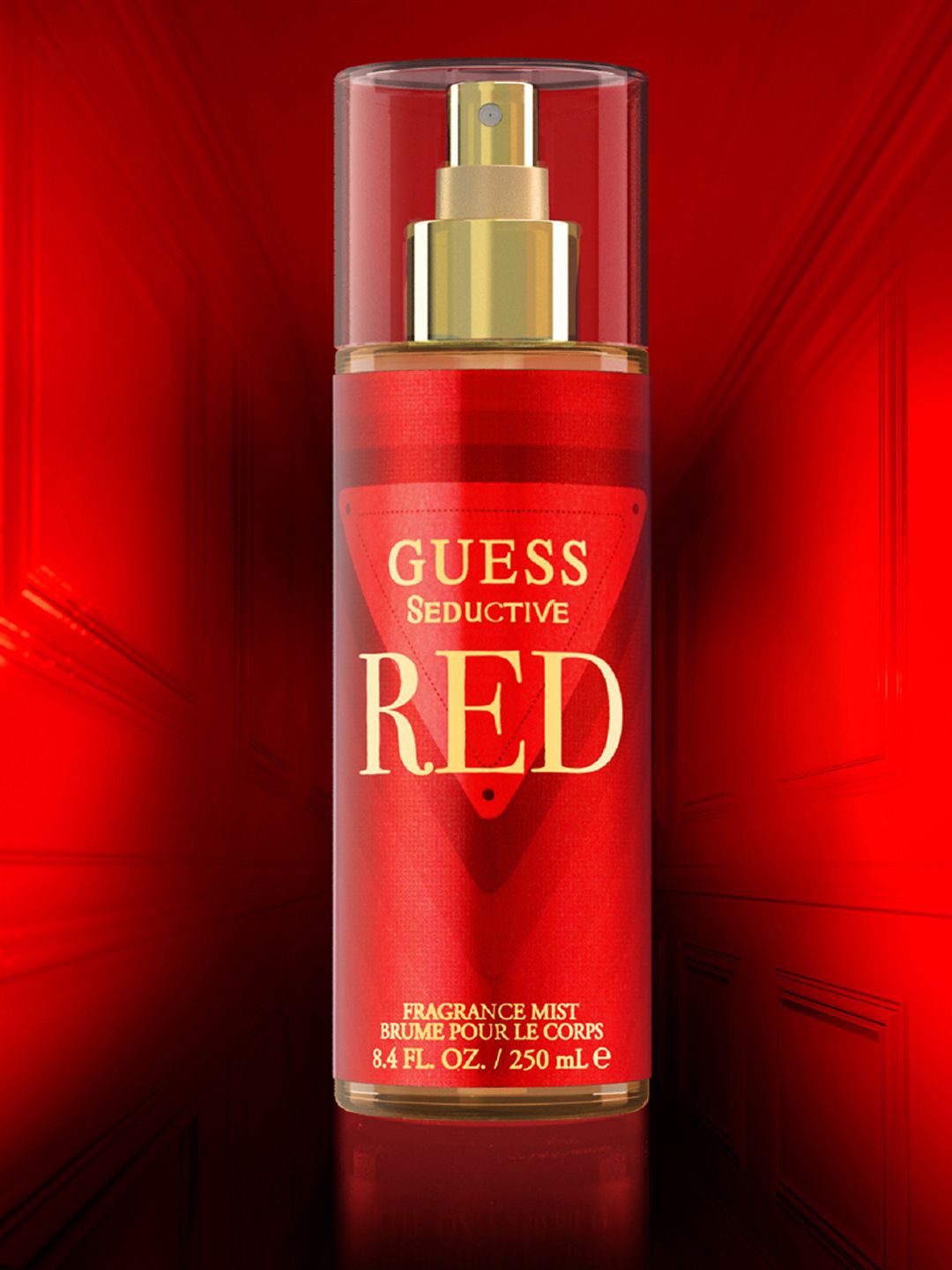 

GUESS Set Of 2 Red Fragrance Mist - 250ml Each, Transparent