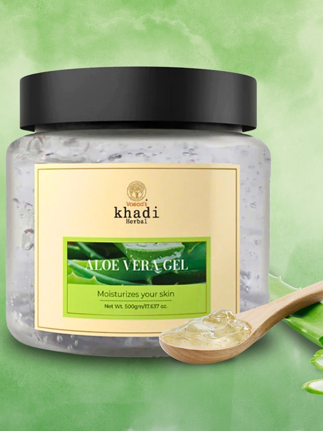 

Vagads Khadi Natural Aloe Vera Gel - 200g, Transparent