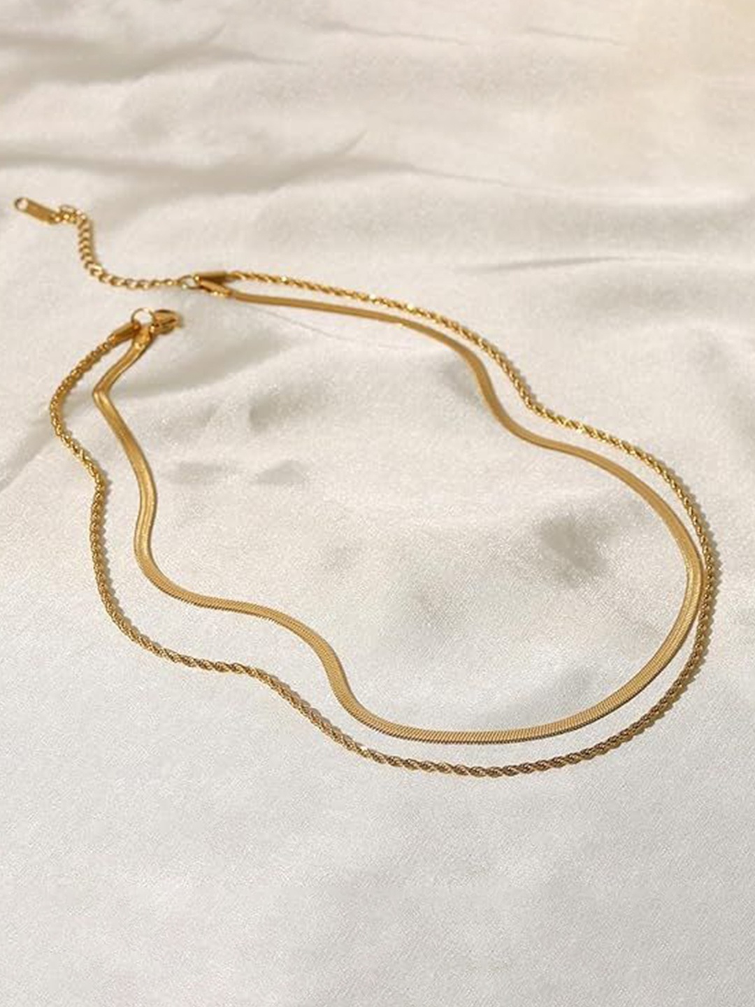 

DIVASTRI Gold-Plated Anti Tarnish Necklace