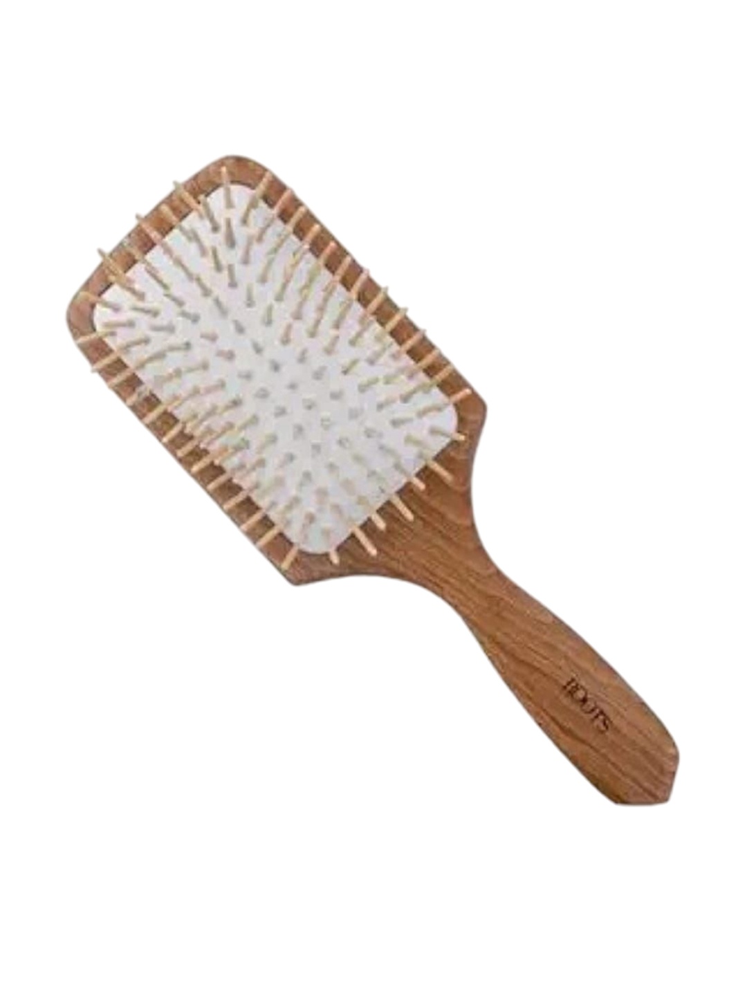 

Roots Wooden Paddle Hair Brush - Camel Brown