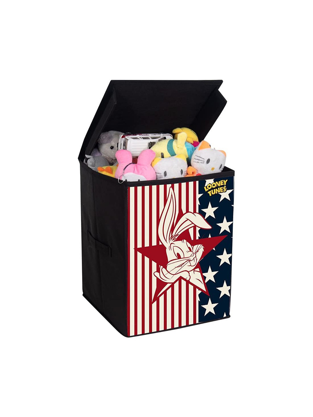 

prettykrafts Black & Red Loony Toon Printed Reusable Multi-Utility Organisers